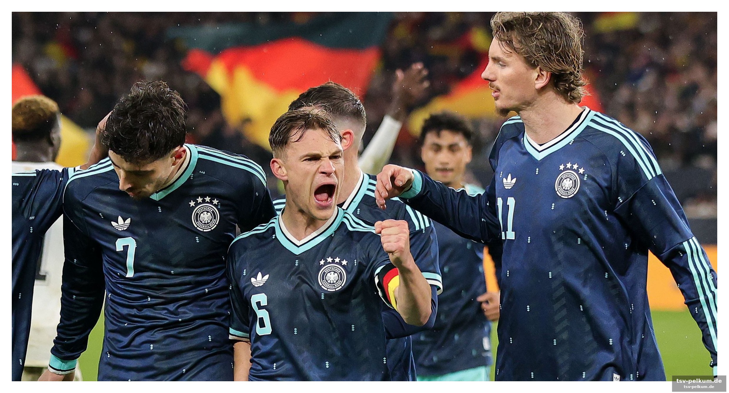 Die bayern-stars nach dem double-feiern