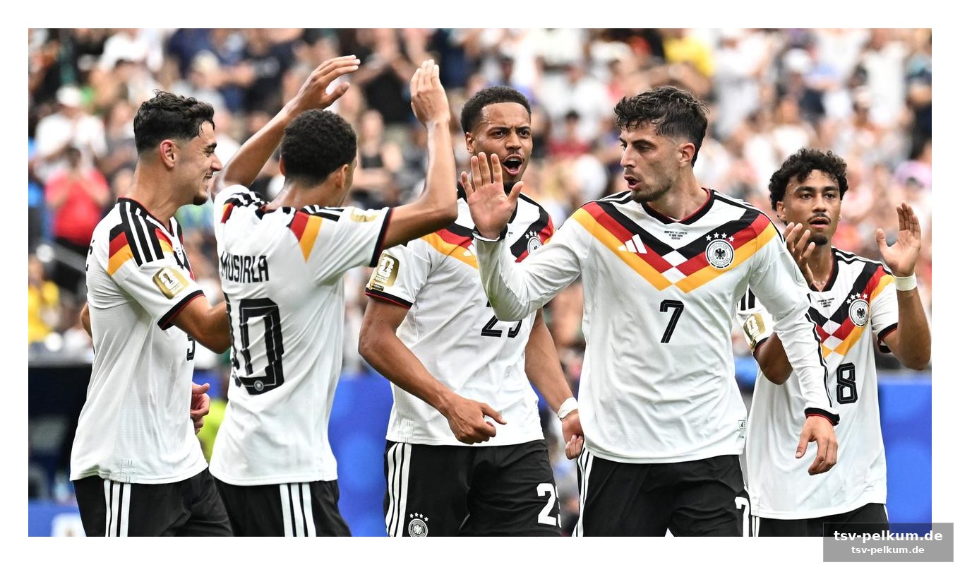 Nmecha eröffnet den torreigen, havertz brilliert