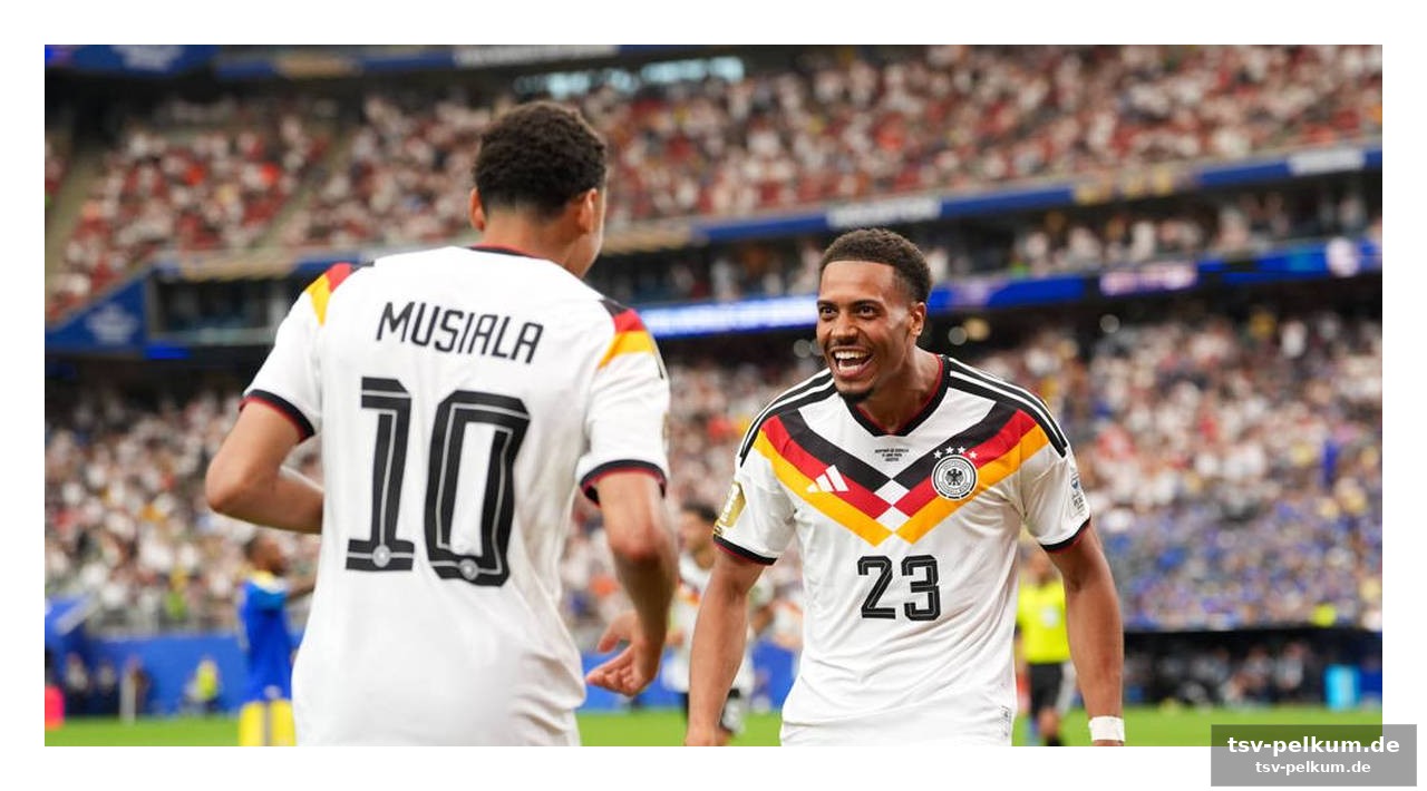 Die offensive glüht – nmecha und havertz im vordergrund