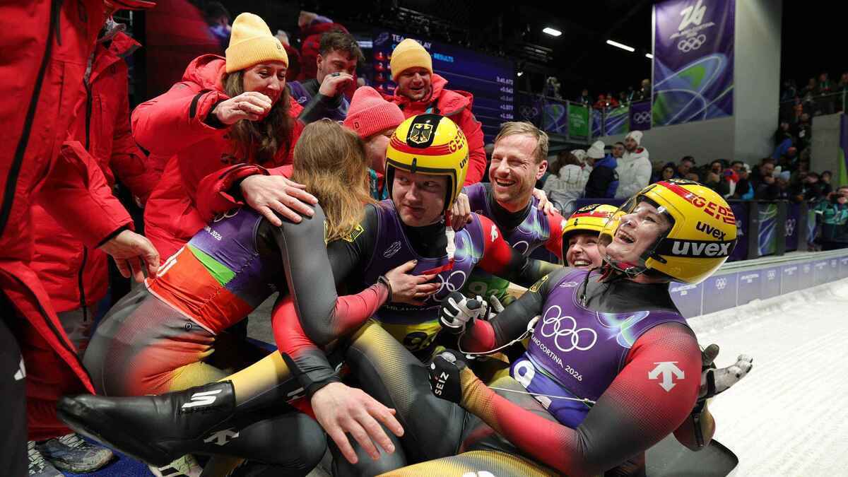 Deutschland triumphiert: gold im rodel-teamstaffel-wettbewerb bei olympia 2026