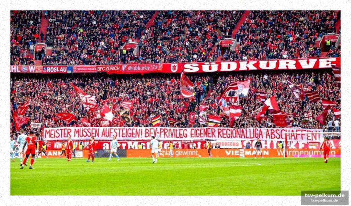 Bayern blockiert, die fans rebellieren