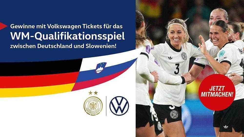 Dfb-frauen auf dem weg nach brasilien: vip-tickets für das qualifikationsspiel gewinnen!