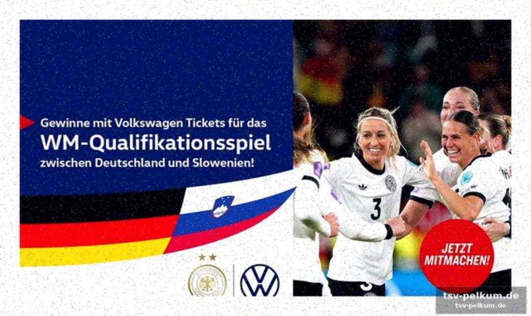 Volkswagen verlost vip-tickets und stadionführung