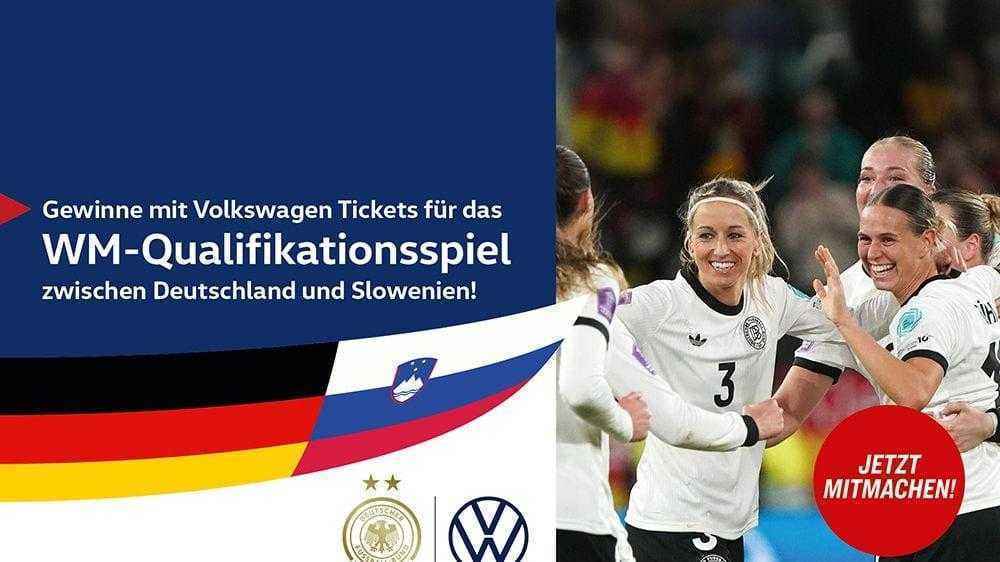 Dfb-frauen auf dem weg nach brasilien: vip-tickets für das wm-qualifikationsspiel gewinnen!