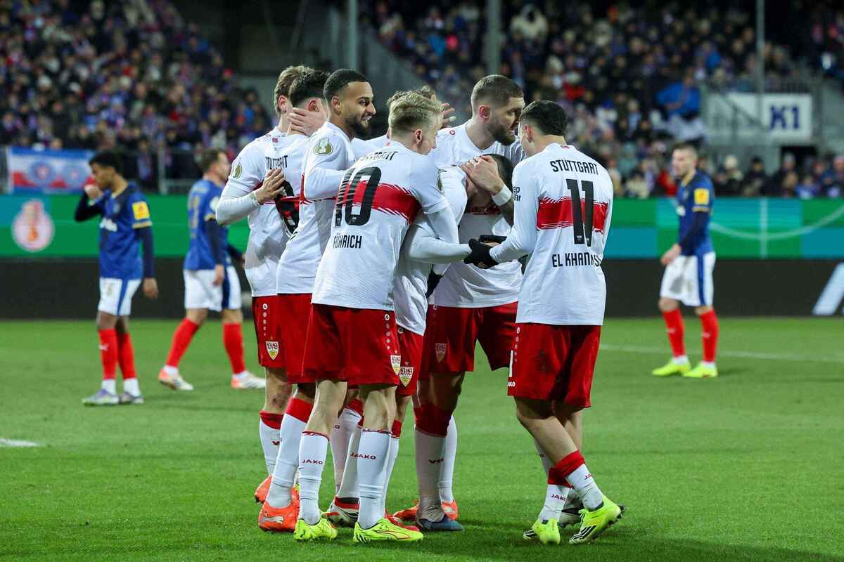 Dfb-pokal: vfb stuttgart bezwingt holstein kiel im viertelfinale