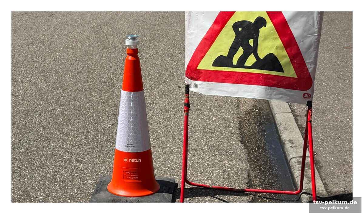 Der schutz der straßenarbeiter steht im fokus