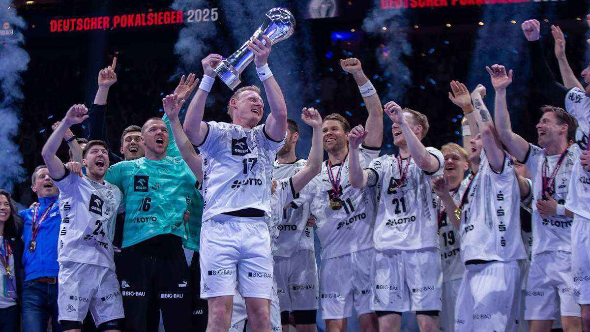 Dhb-pokal: kiel baut titelserie aus – magdeburg am verfolgerpack