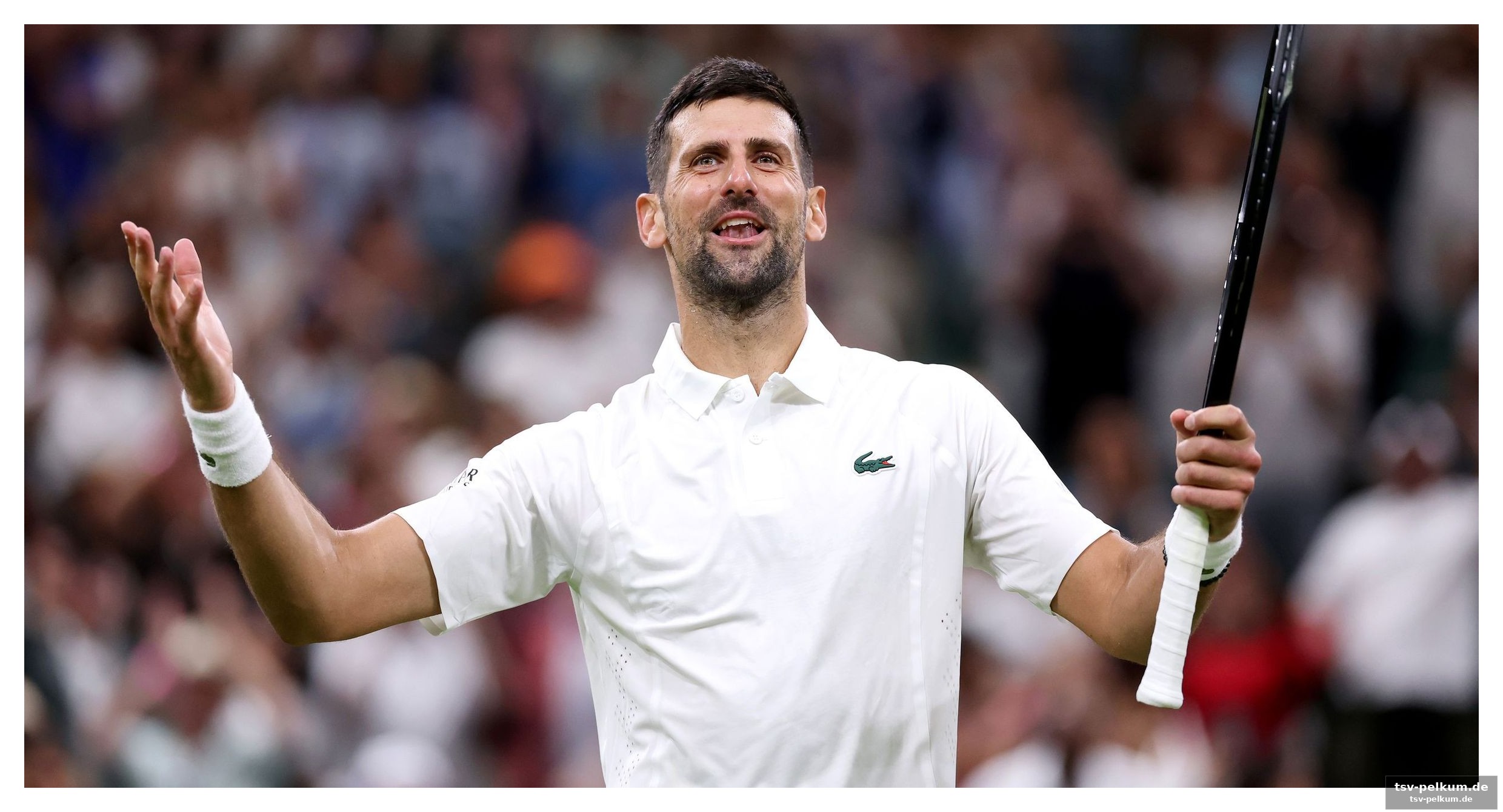 Die liebe liegt in der luft – und djokovic ist dabei