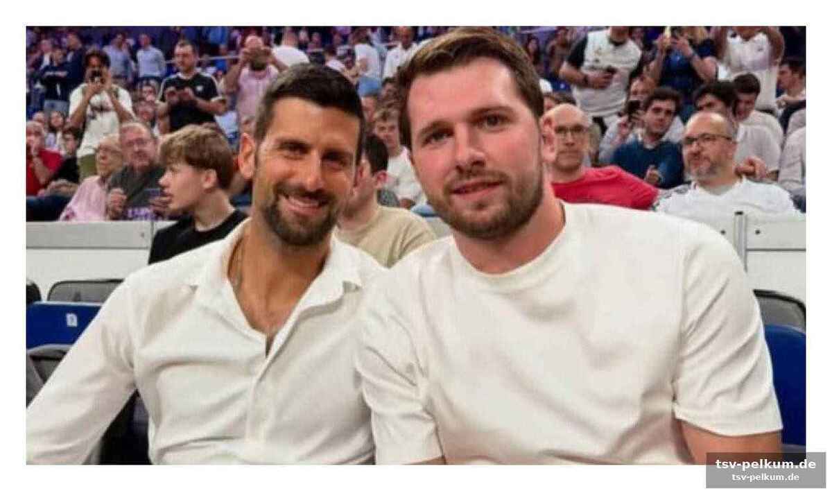 Ein basketballstar und ein tennisikone: eine seltene allianz
