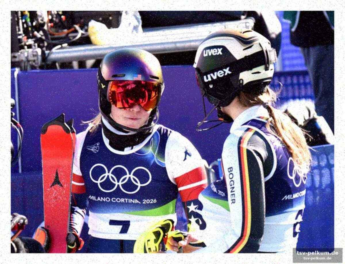 Shiffrins reaktion: "ich wollte sie einfach umarmen"