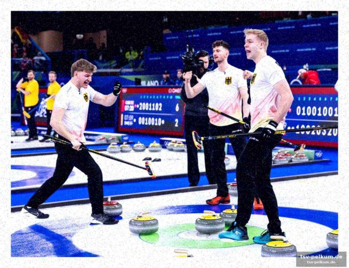 Spannung pur im cortina curling olympic stadium