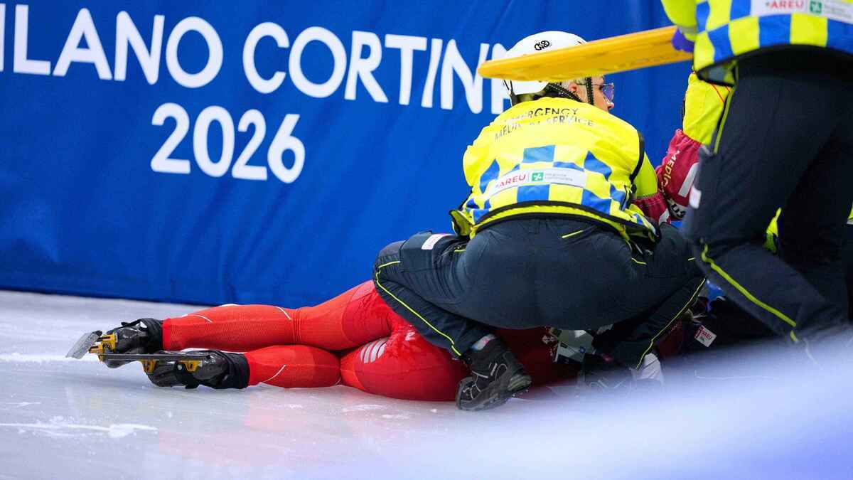 Drama in mailand: shorttrackerin nach sturz schwer verletzt – olympia-liveticker