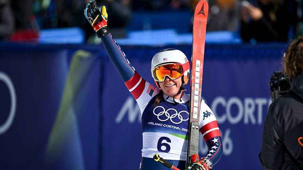 Drama und triumph in cortina: johnson holt gold, vonn schwer verletzt