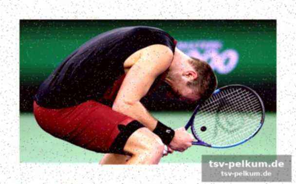 Der tiefe ball, der djokovic zerreißt