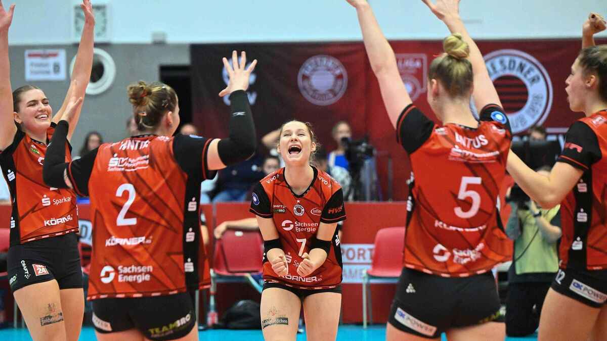 Dresdner sc dominiert mulhouse und steht kurz vor dem halbfinale