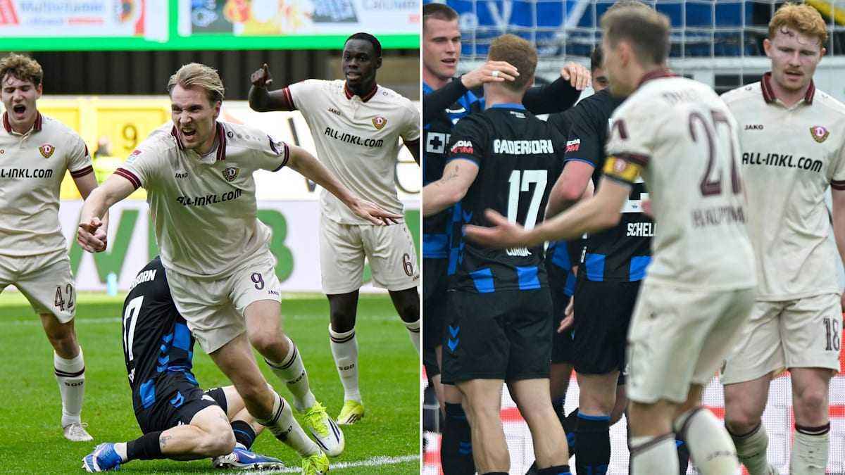 Dynamo dresden verspielt sich in die relegation: 24 punkte versenkt