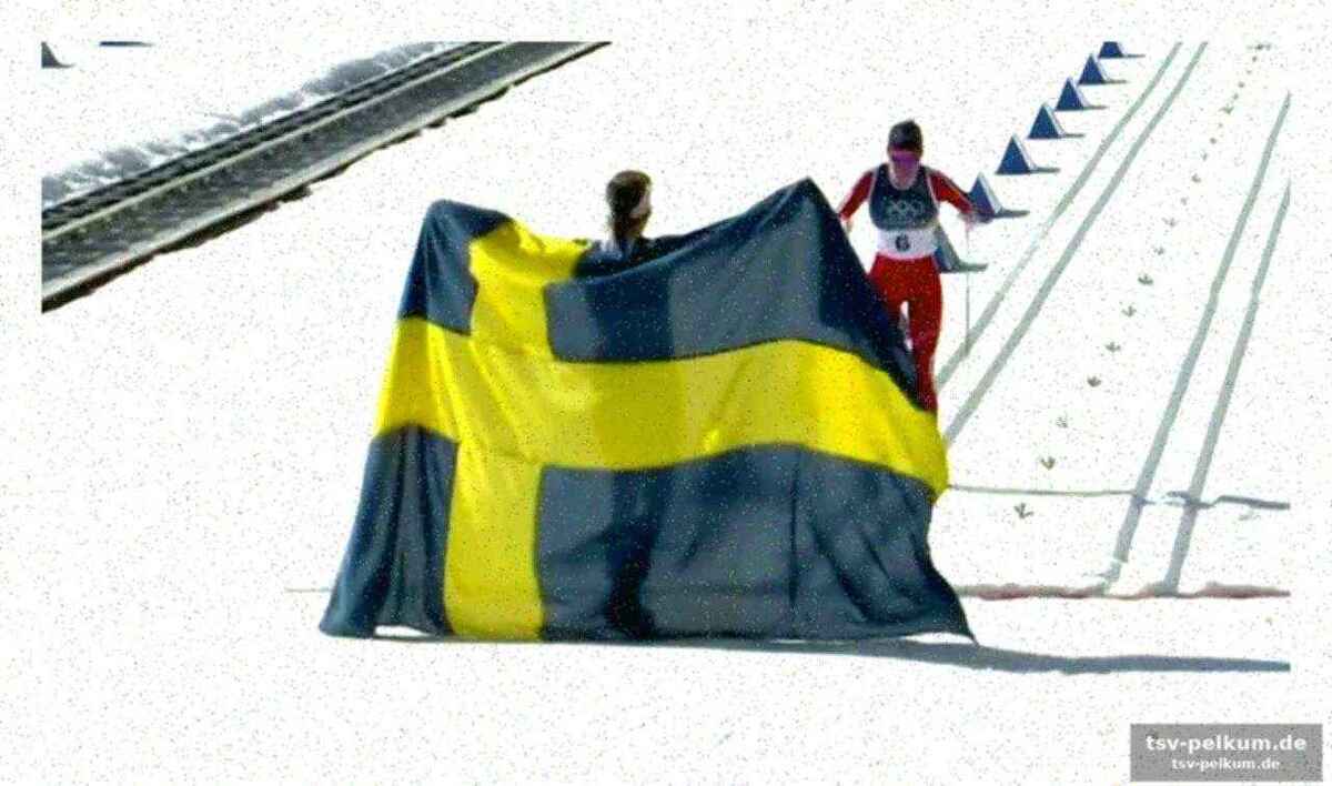Der ski-“diebstahl” – ein ungewöhnlicher moment