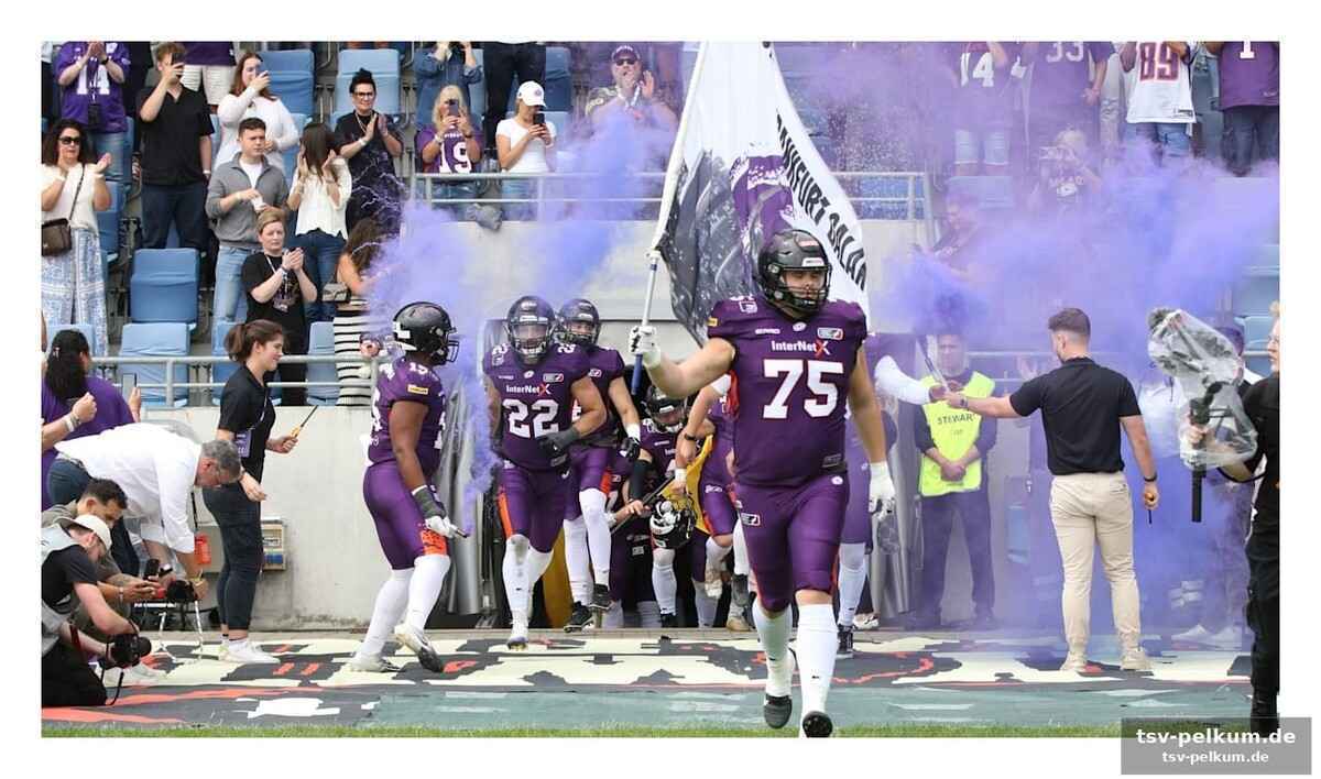Erste tv-übertragung: frankfurt galaxy gegen paris musketeers