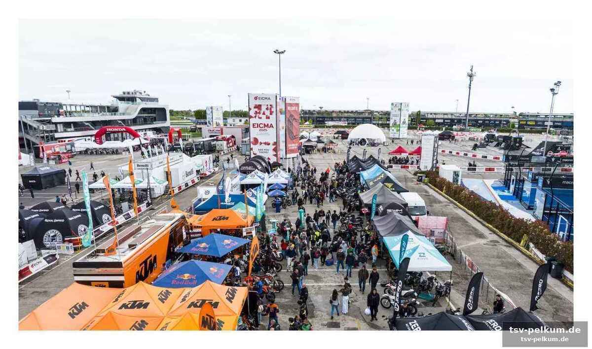 Ein fest für zwei-rad-enthusiasten