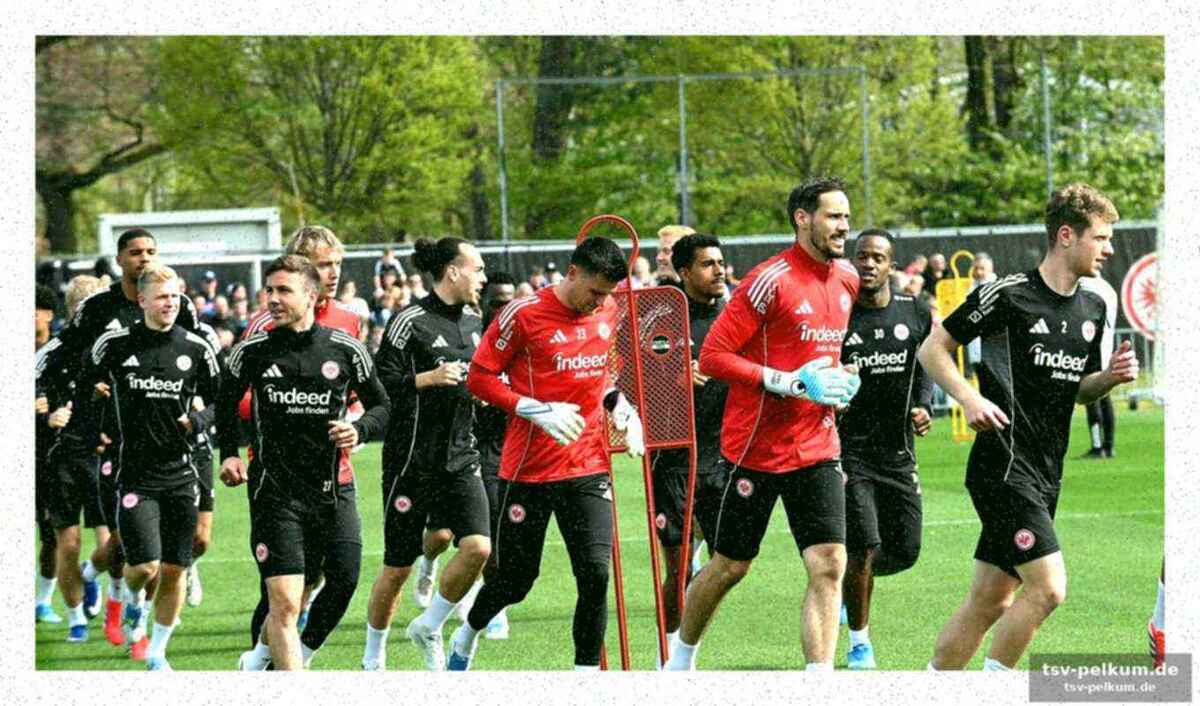 Gute laune und sonne im trainingslager