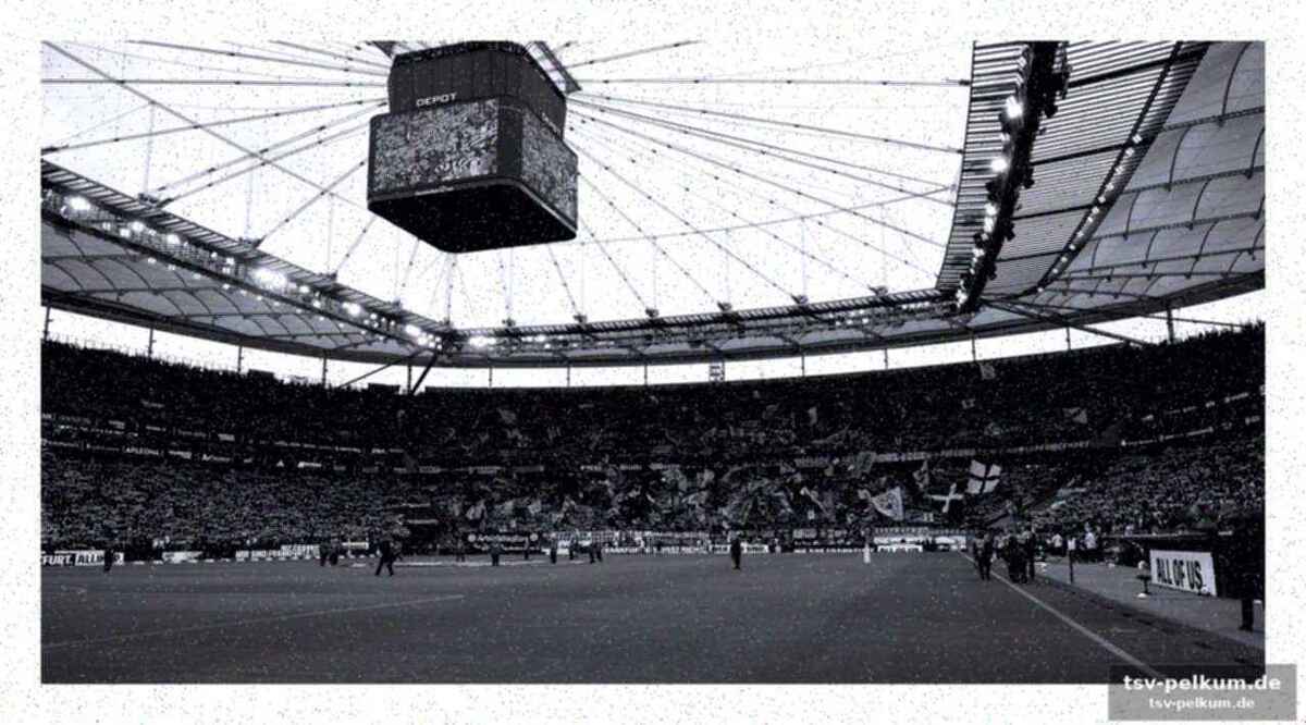 Ein tragischer moment auf der haupttribüne