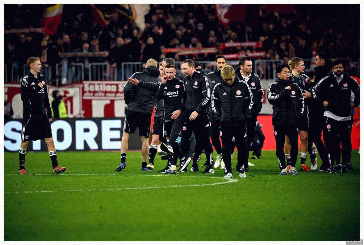 Erste halbzeit dominiert vom fc bayern