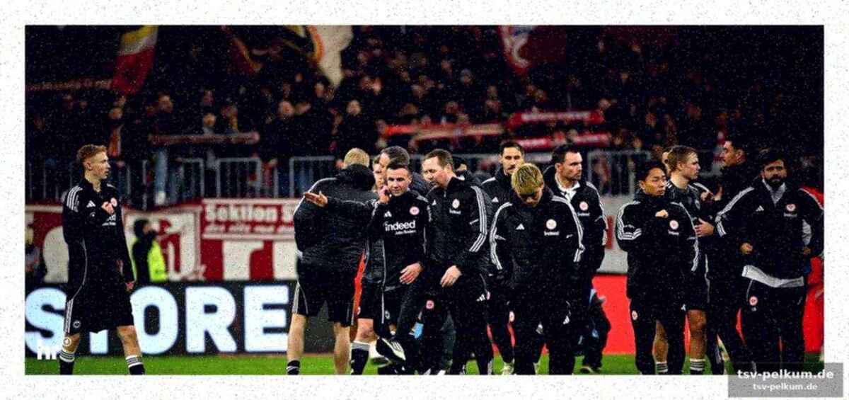 Zweite halbzeit: aufbäumen der eintracht