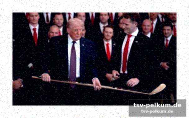Trump und seine komplizierte beziehung zum eishockey