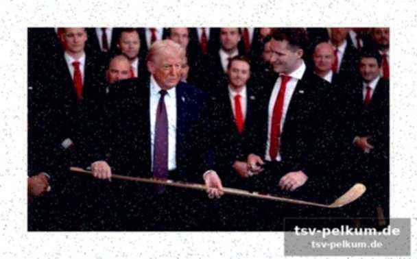 Trump und seine komplizierte beziehung zum eishockey