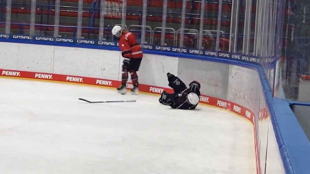 Eishockey hautnah: reporter stephan flohr erlebt profi-härte