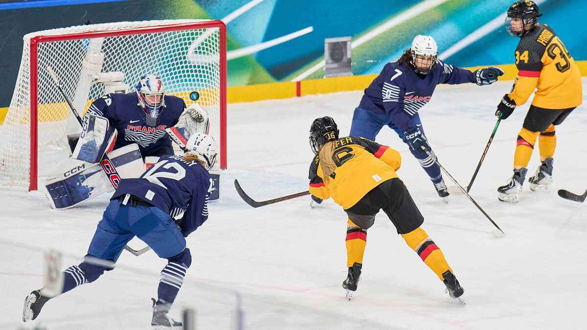 Eishockey-damen auf kurs: sieg gegen frankreich bringt viertelfinale näher