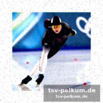 Ein emotionaler moment: der sprint zum sohn