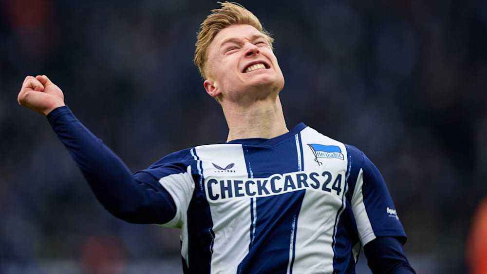Eitschberger blüht auf: hertha-talent zeigt starke leistung gegen darmstadt
