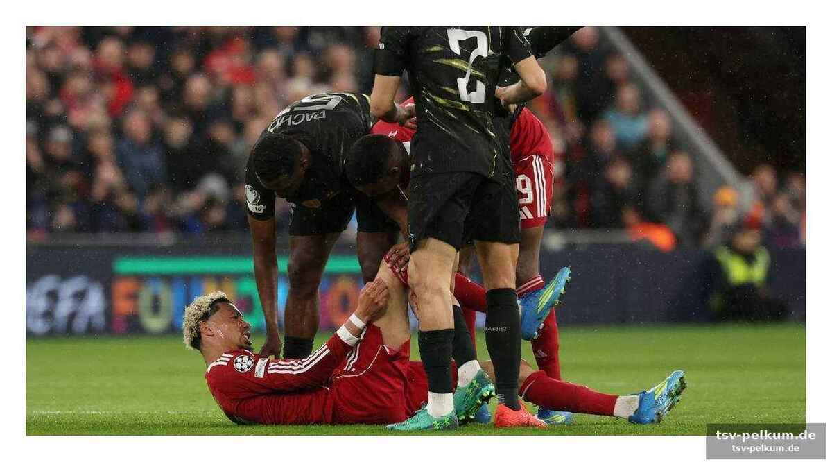 Die verletzung im champions-league-duell