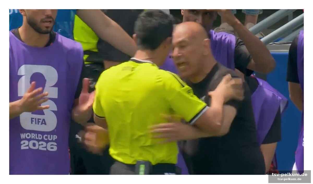 Die eskalation am spielfeldrand