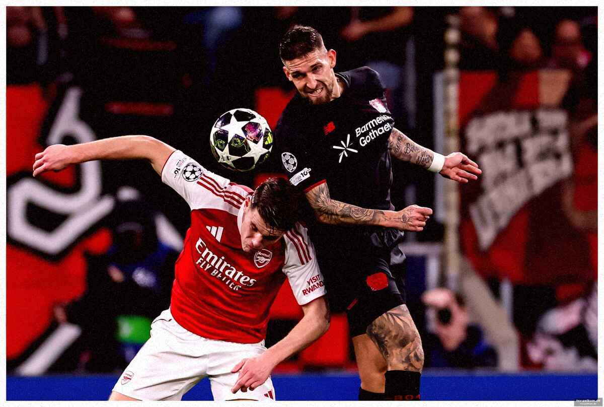 Leverkusen dominiert, arsenal harmlos