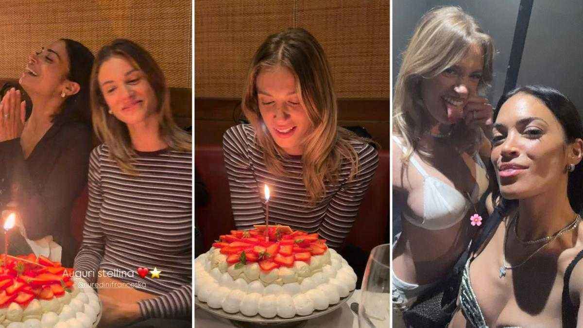 Elodie und franceska: ein intimer geburtstagswasserfall