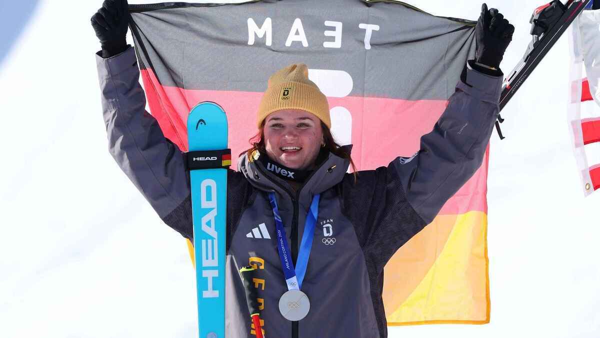 Emma aicher jubelt über silber – und ihr handy klingelt pausenlos