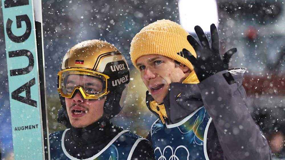 Enttäuschende wendung: deutsche skispringer verpassen olympia-medaille knapp