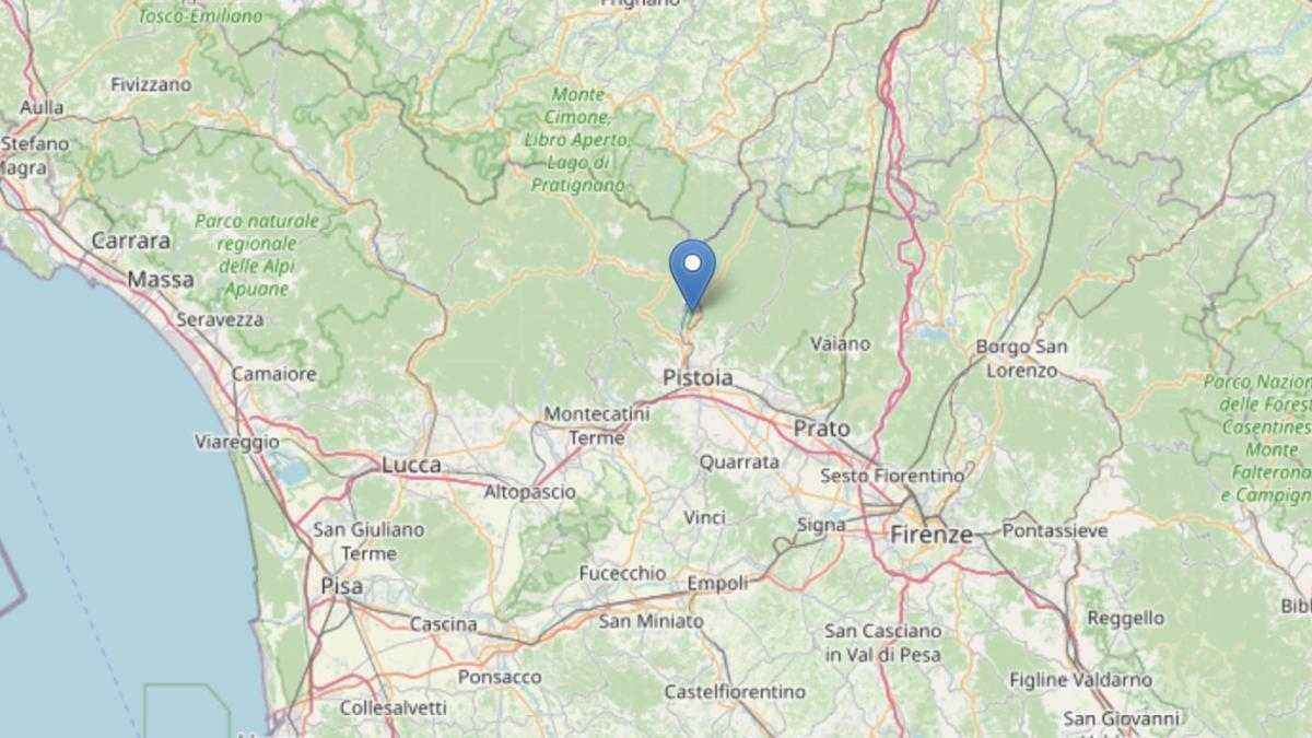 Erdbeben erschüttert toskana: magnitude 4,1 bei pistoia, keine nachbeben
