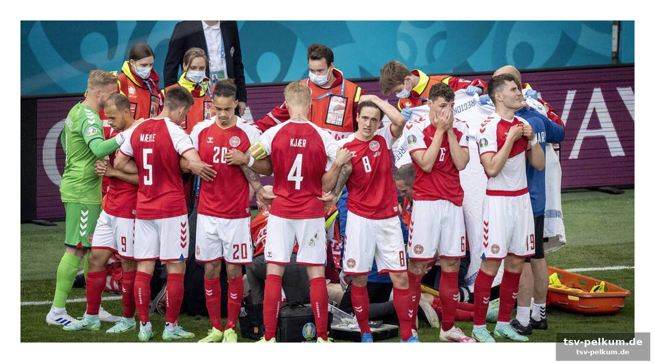 Ein erneuter schock: zusammenbruch beim testspiel