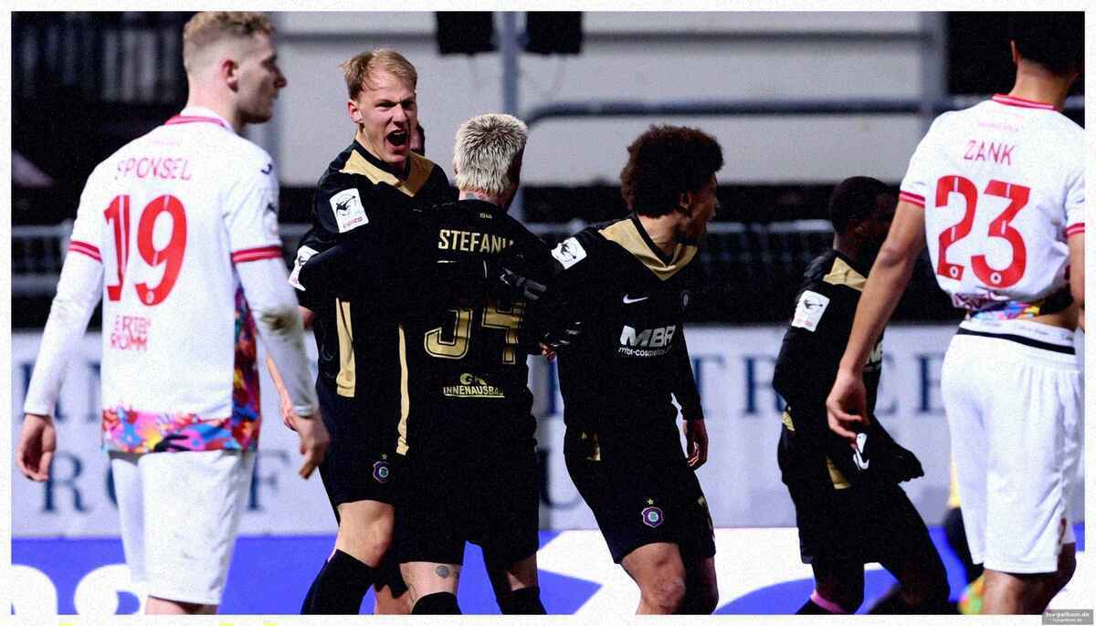 Früher rückstand: köln dominiert die erste halbzeit