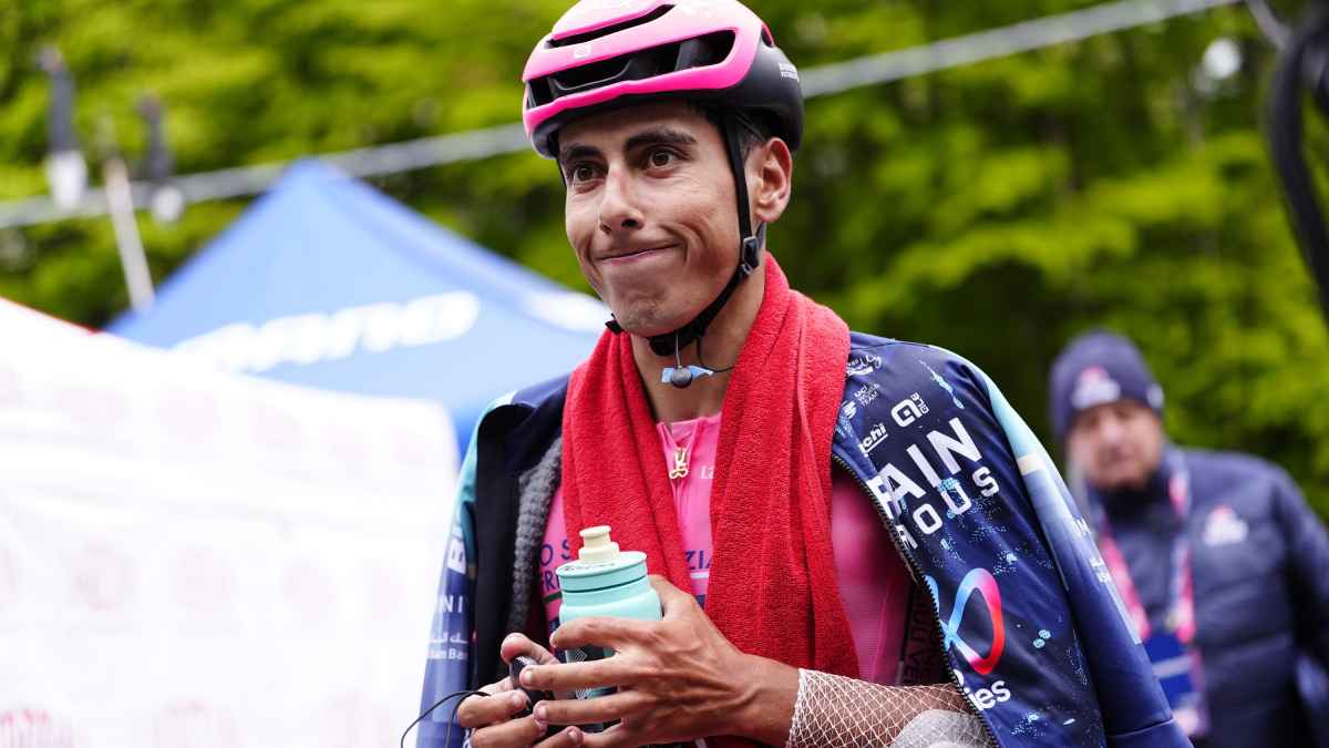Eulálio hält rosa: überraschungsmann beim giro d'italia!