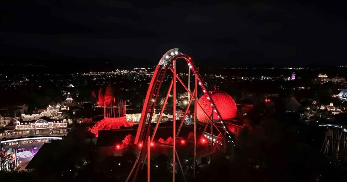 Europa-park taucht sich in rot-weiß: freiburgs final-gluck im achterbahn-rausch
