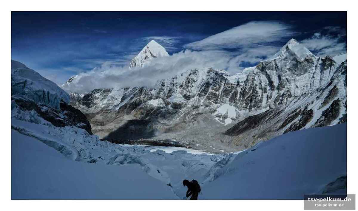 Die tickende zeitbombe über dem eisfall