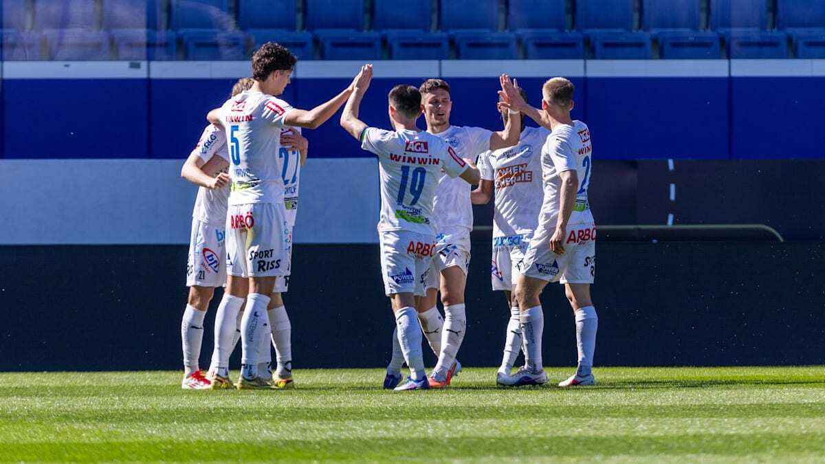 Fac fegt austria-youngster mit 5:0 weg und springt auf platz eins