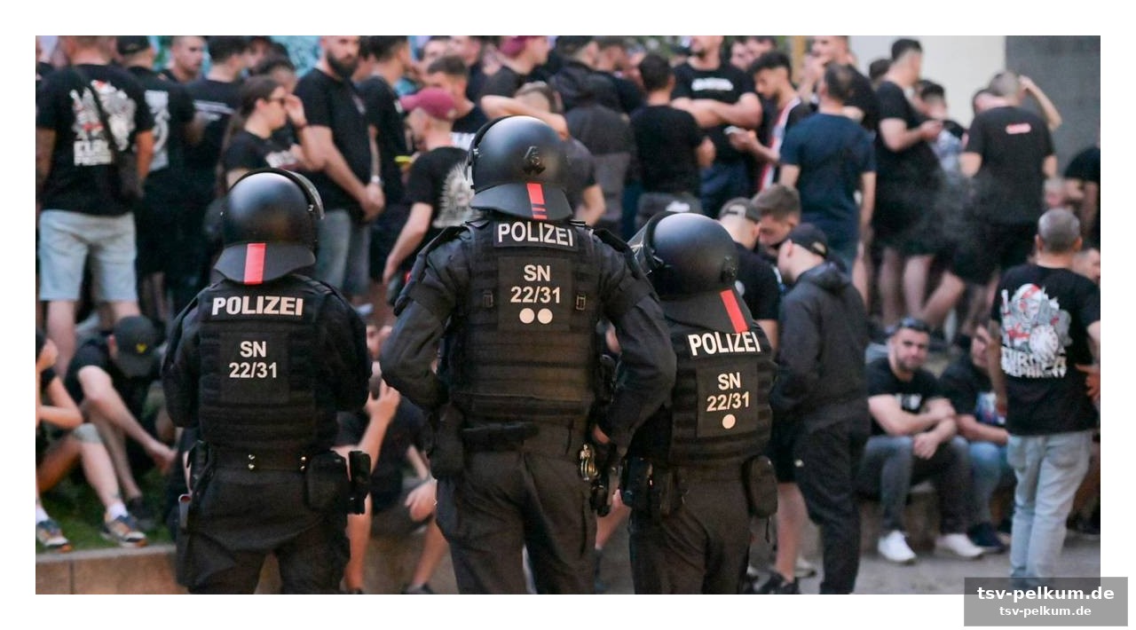 Finale im schatten: sicherheit im fokus