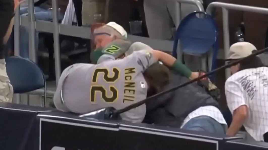 Faustschlag im baseball: mlb-star verletzt fan!
