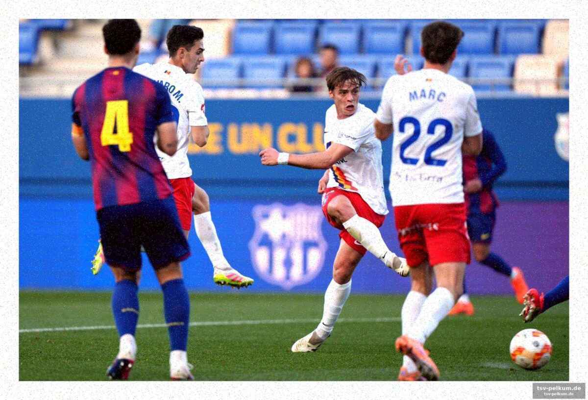 Guille fernández bringt barça atlètic in führung