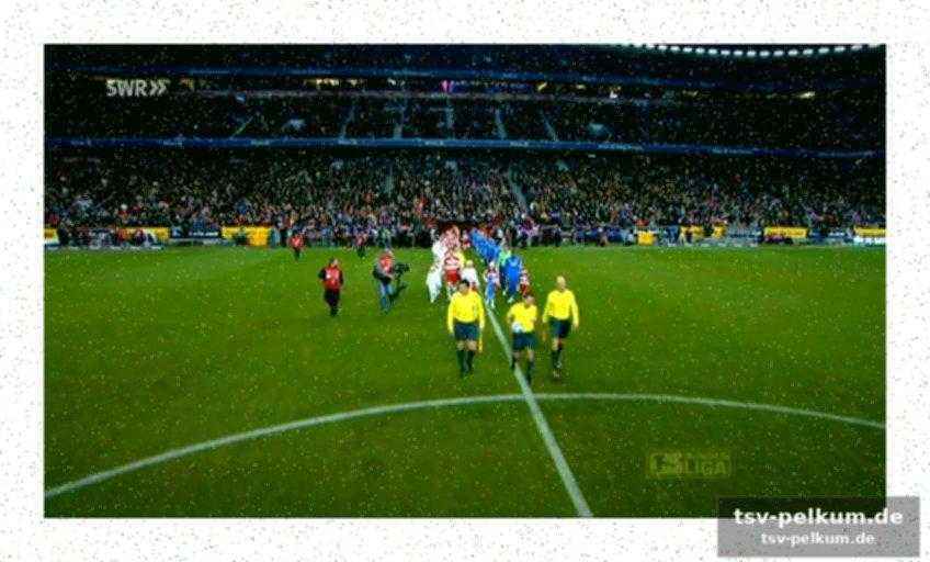 Der spielverlauf 2008: führung und knappe niederlage